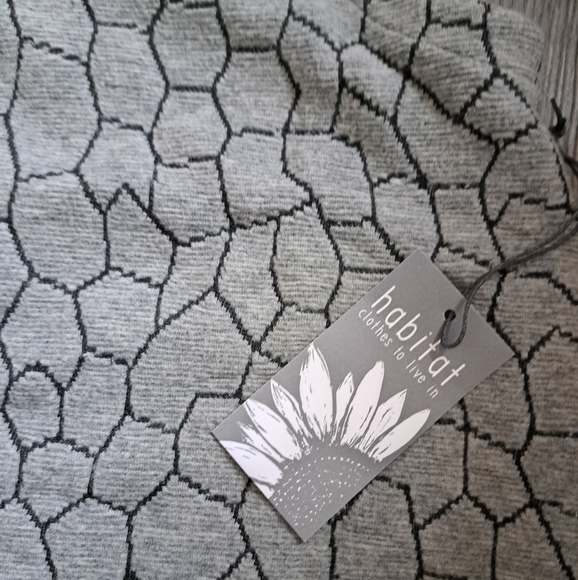 New Habitat cobblestone soft vest gray stone sleeveless zip tunic lagenlook XS - Picture 5 of 6